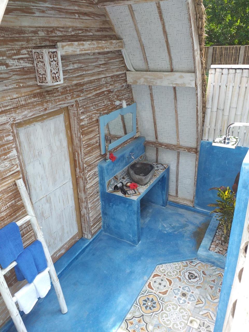 Casa Azzurra Panzió Gili Air Kültér fotó