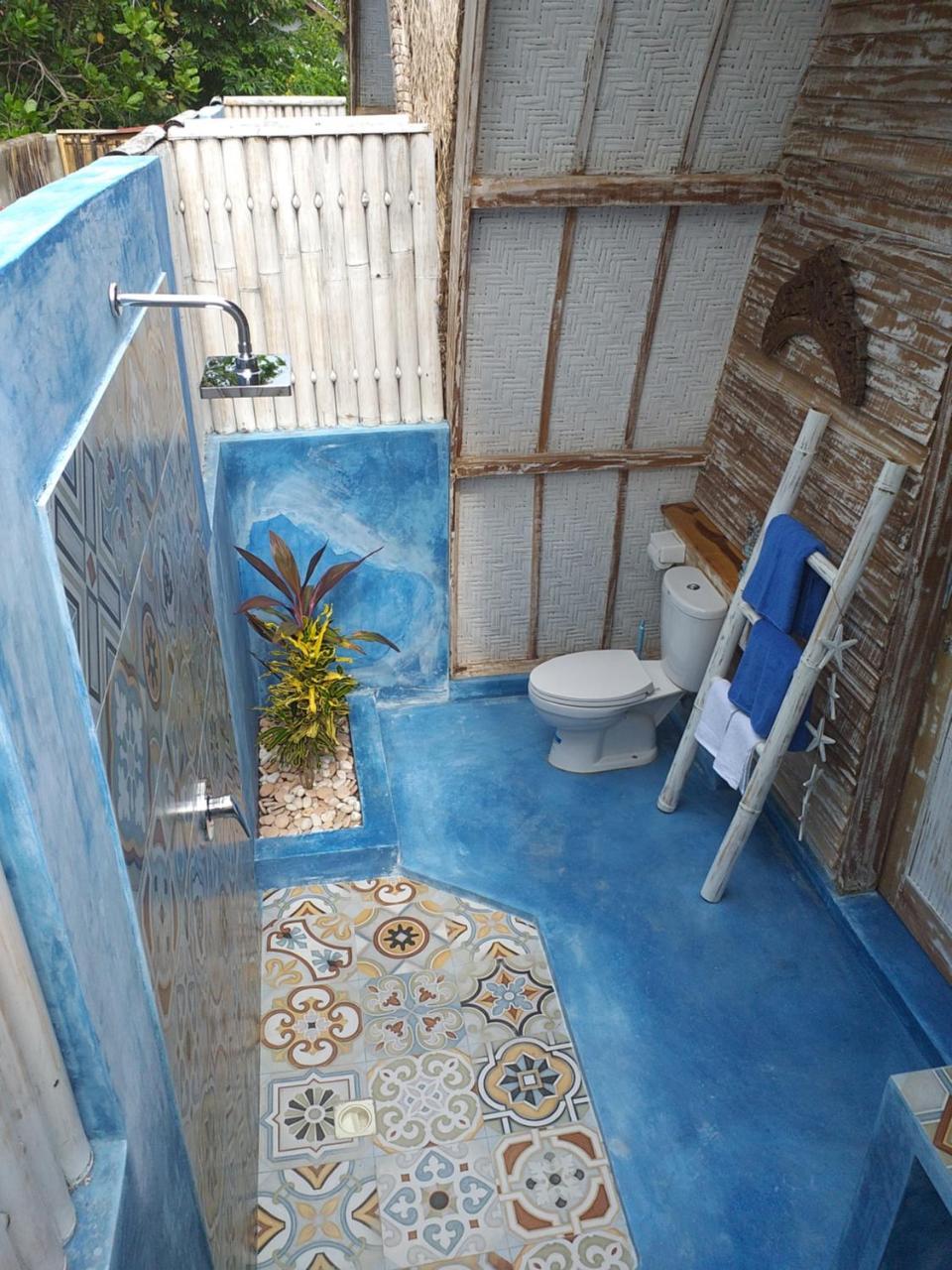 Casa Azzurra Panzió Gili Air Kültér fotó